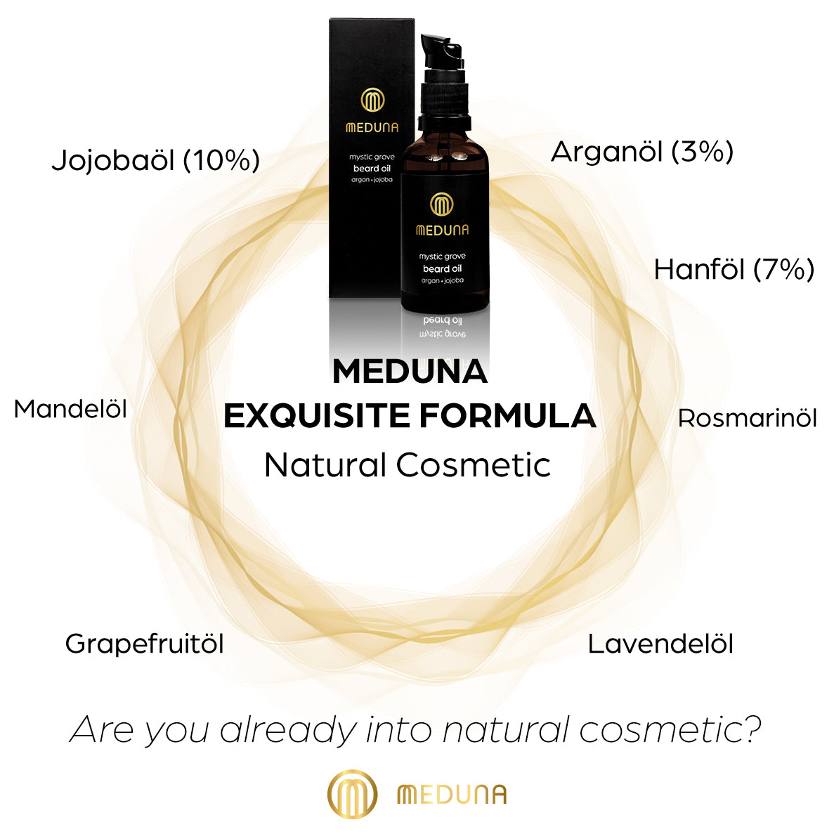 Luxuriöses Bartöl "Mystic Grove"