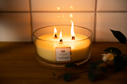 Holzdocht Aromakerzen